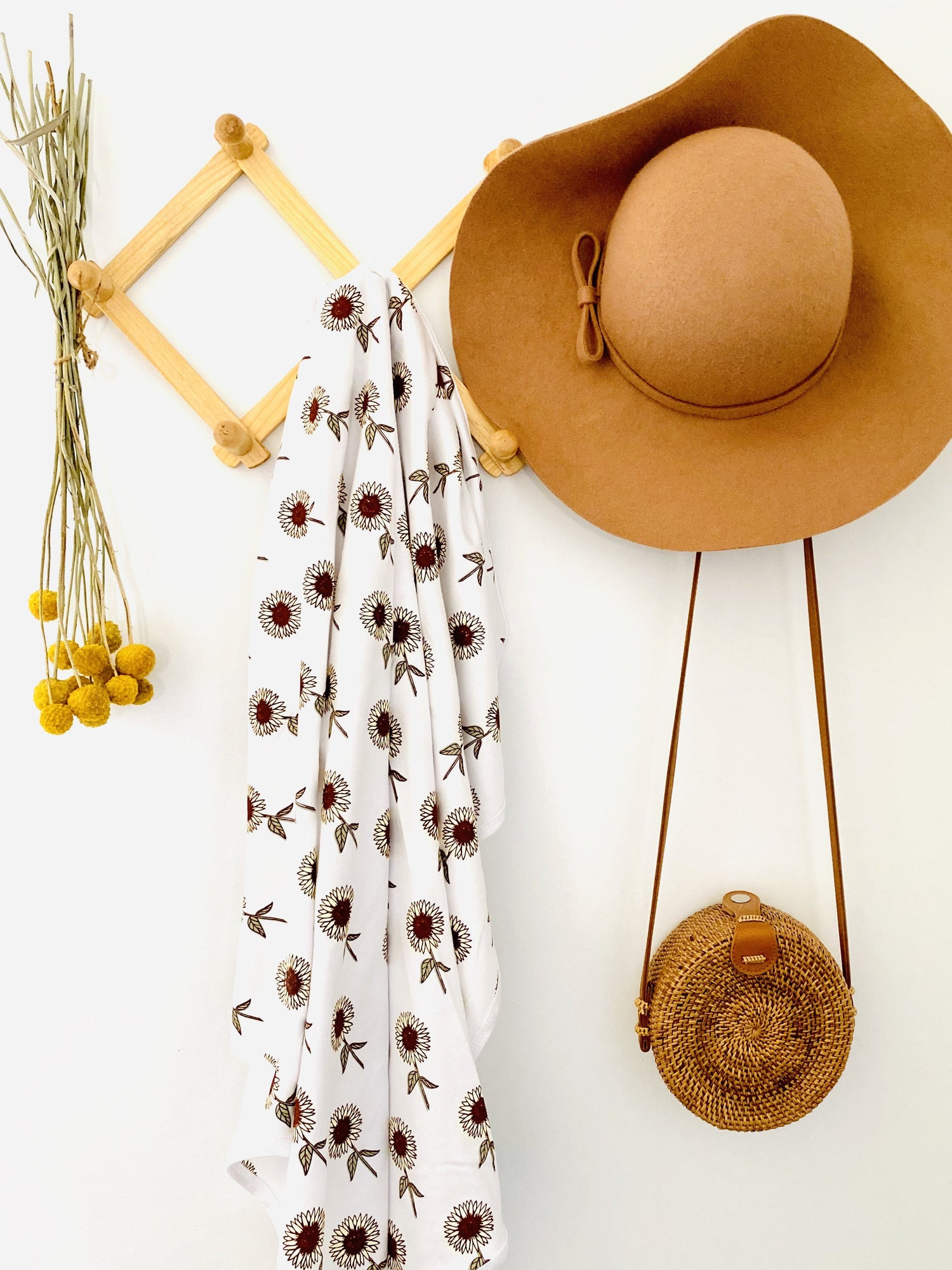 Sunflower Australian Made Babywear Kit & Cradle