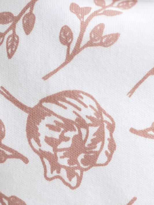 New Arrival Set with Headband - Blush Peony