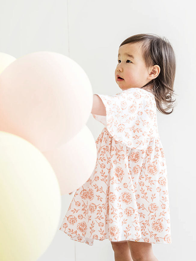 We Fly High Dress - Blush Peony