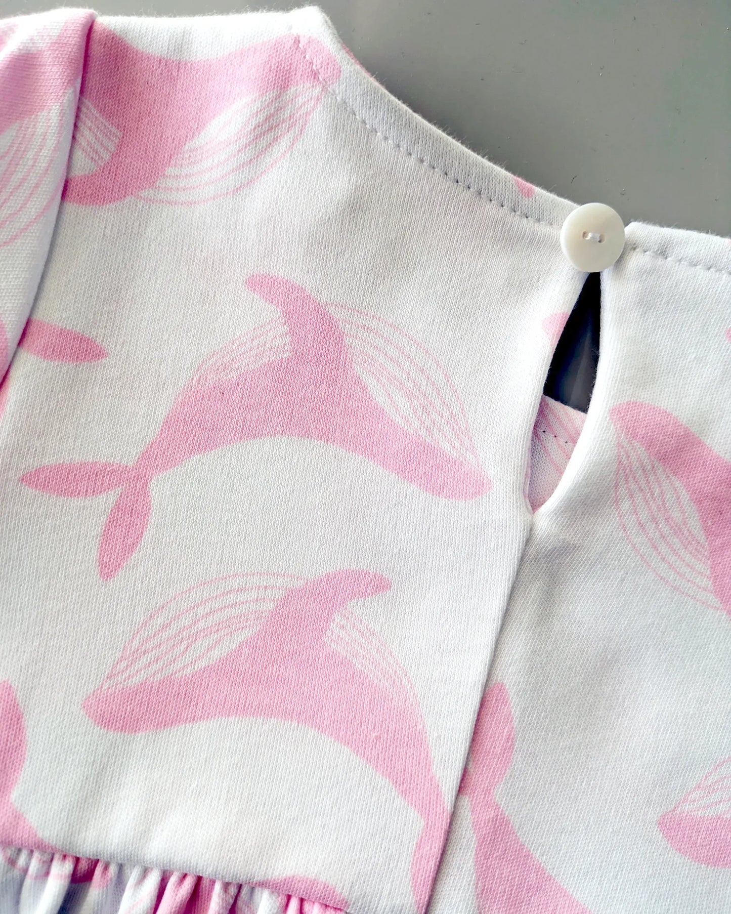 We Fly High Dress - Pink Whale