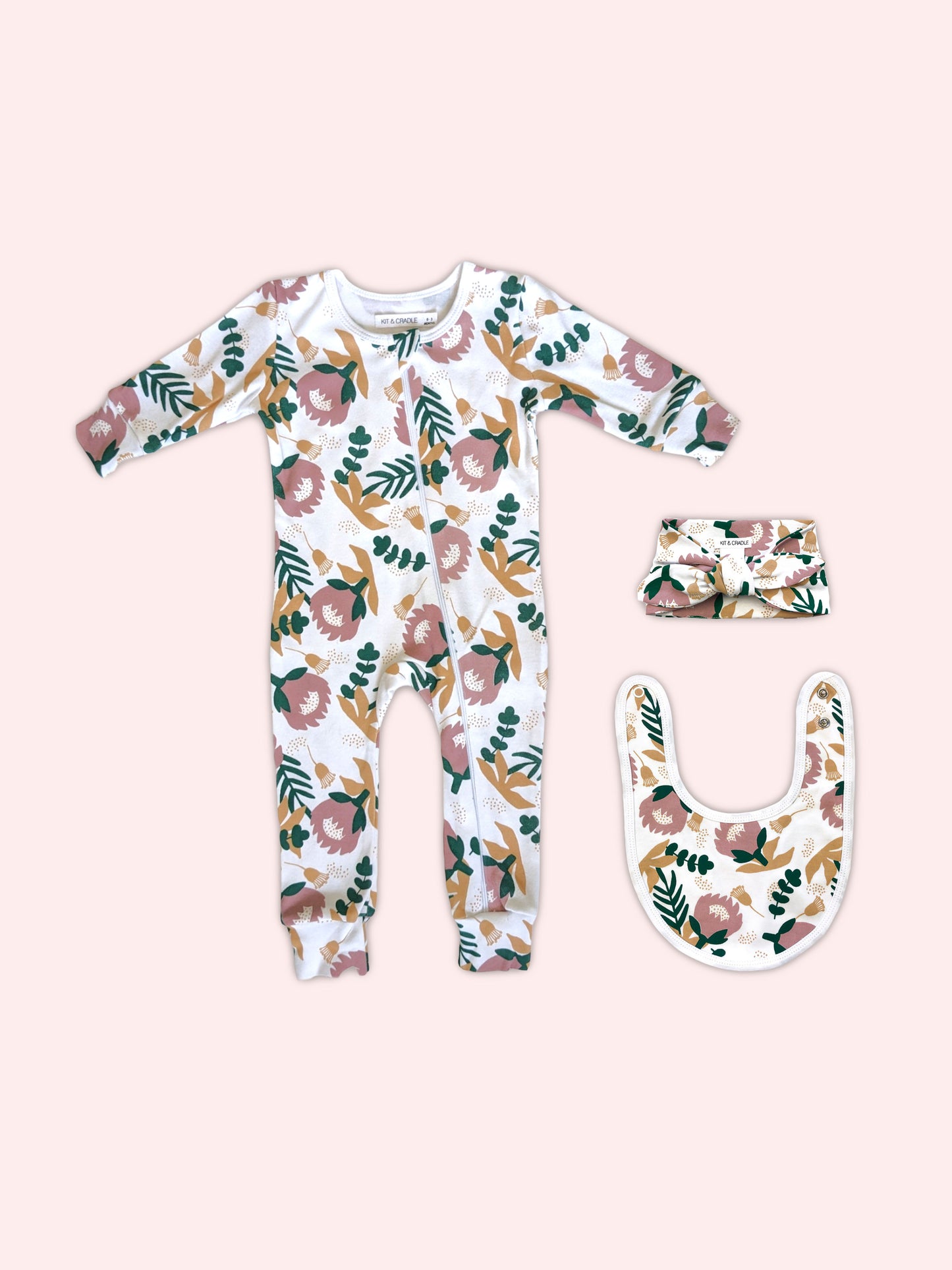 Full Bodysuit Bundle with Headband - Protea