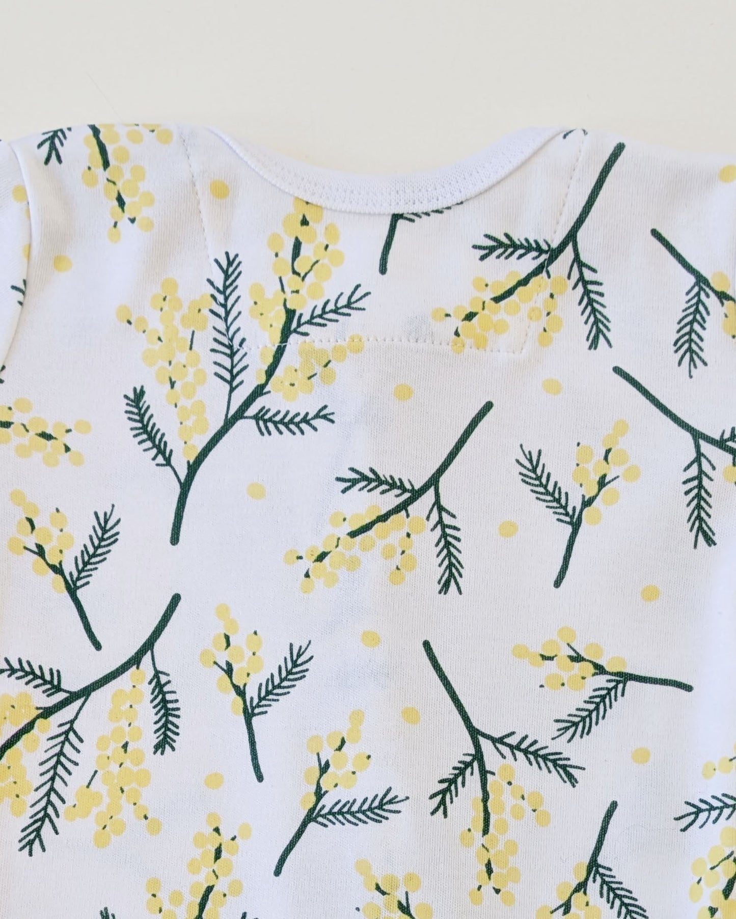 Short Sleeve Romper - Wattle