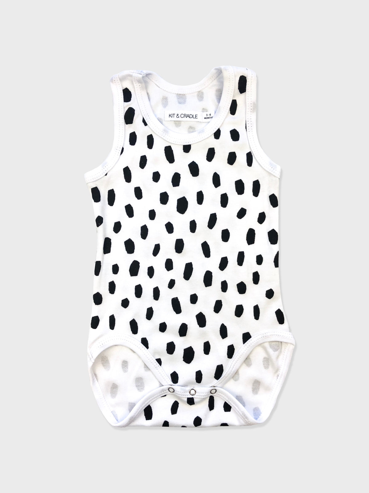 Black Dalmatian Singlet Bodysuit Kit & Cradle
