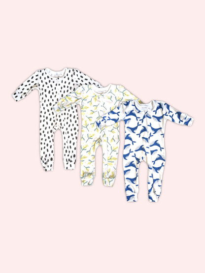 Triple Pack - Full Bodysuit Bundle for Boys