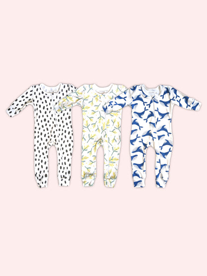 Triple Pack - Full Bodysuit Bundle for Boys