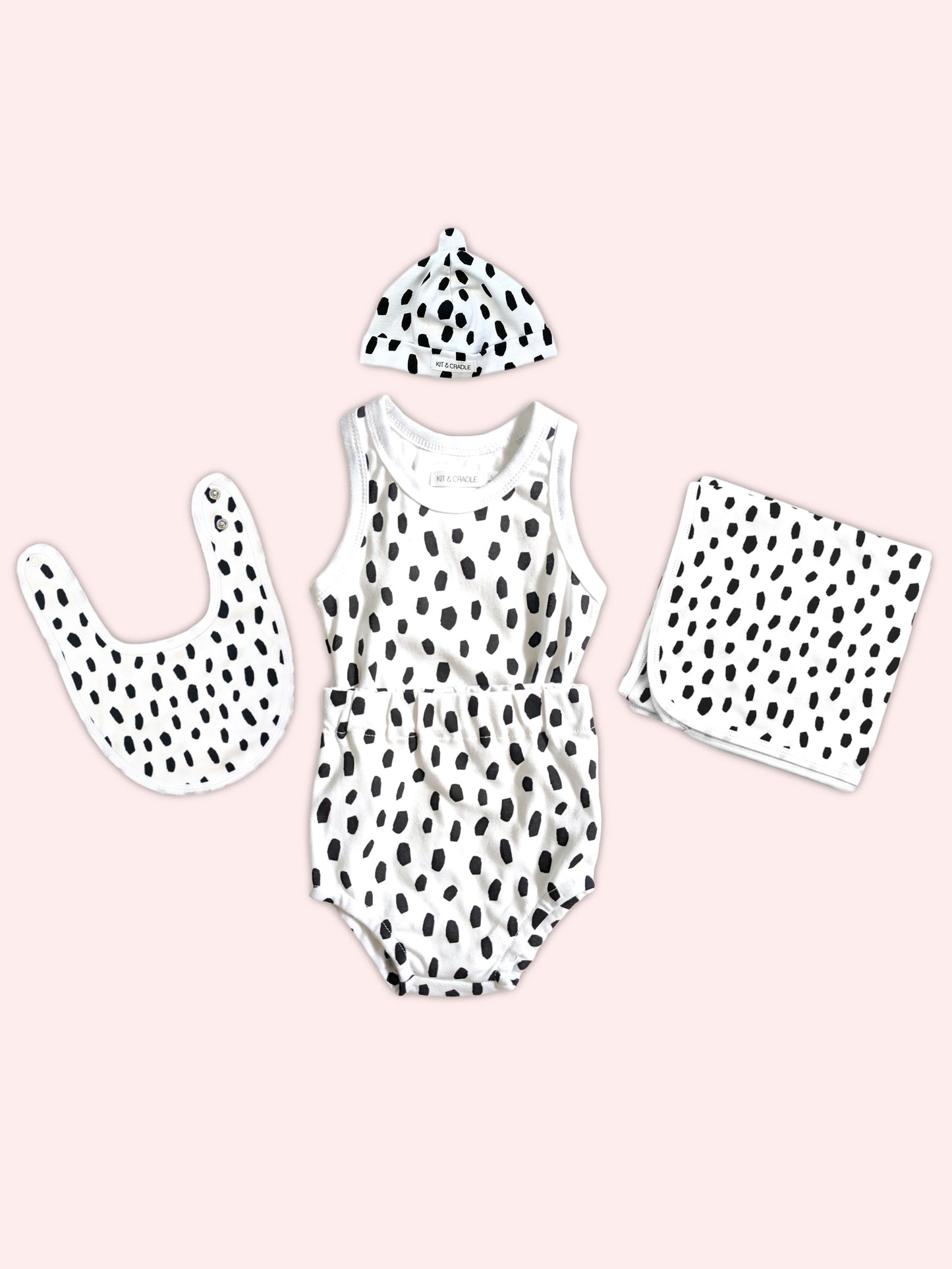 Summer Baby Essentials Bundle - Black Cheetah