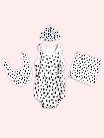 Summer Baby Essentials Bundle - Black Cheetah
