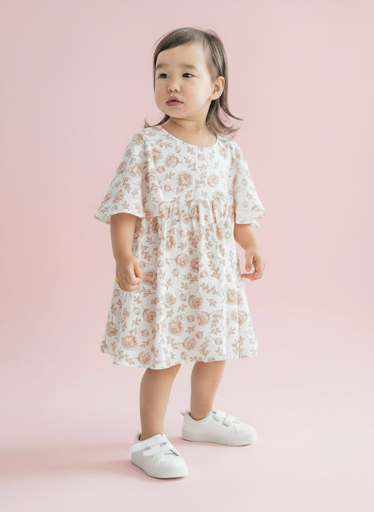We Fly High Dress - Blush Peony