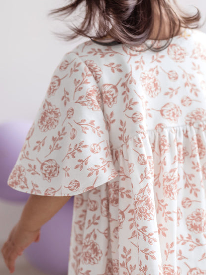 We Fly High Dress - Blush Peony