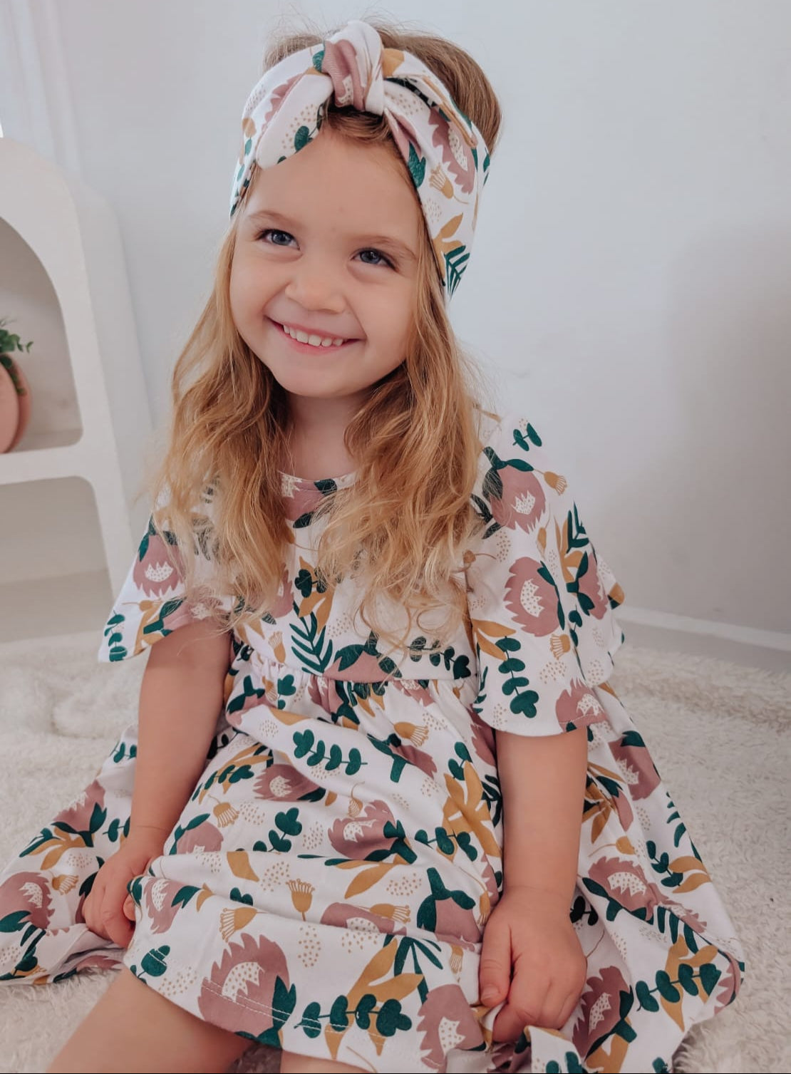 We Fly High Dress - Protea