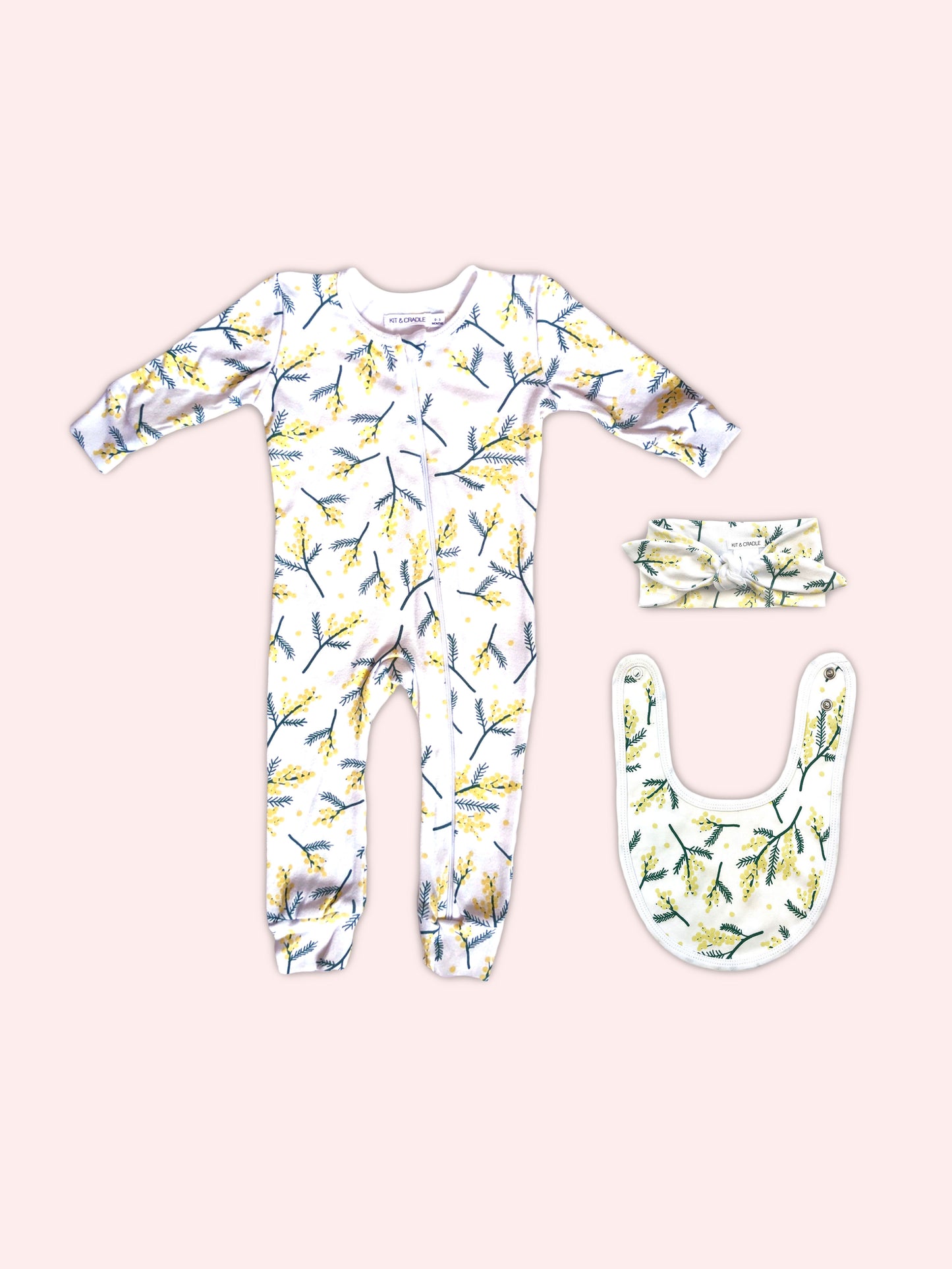 Full Bodysuit Set with Headband - Wattle