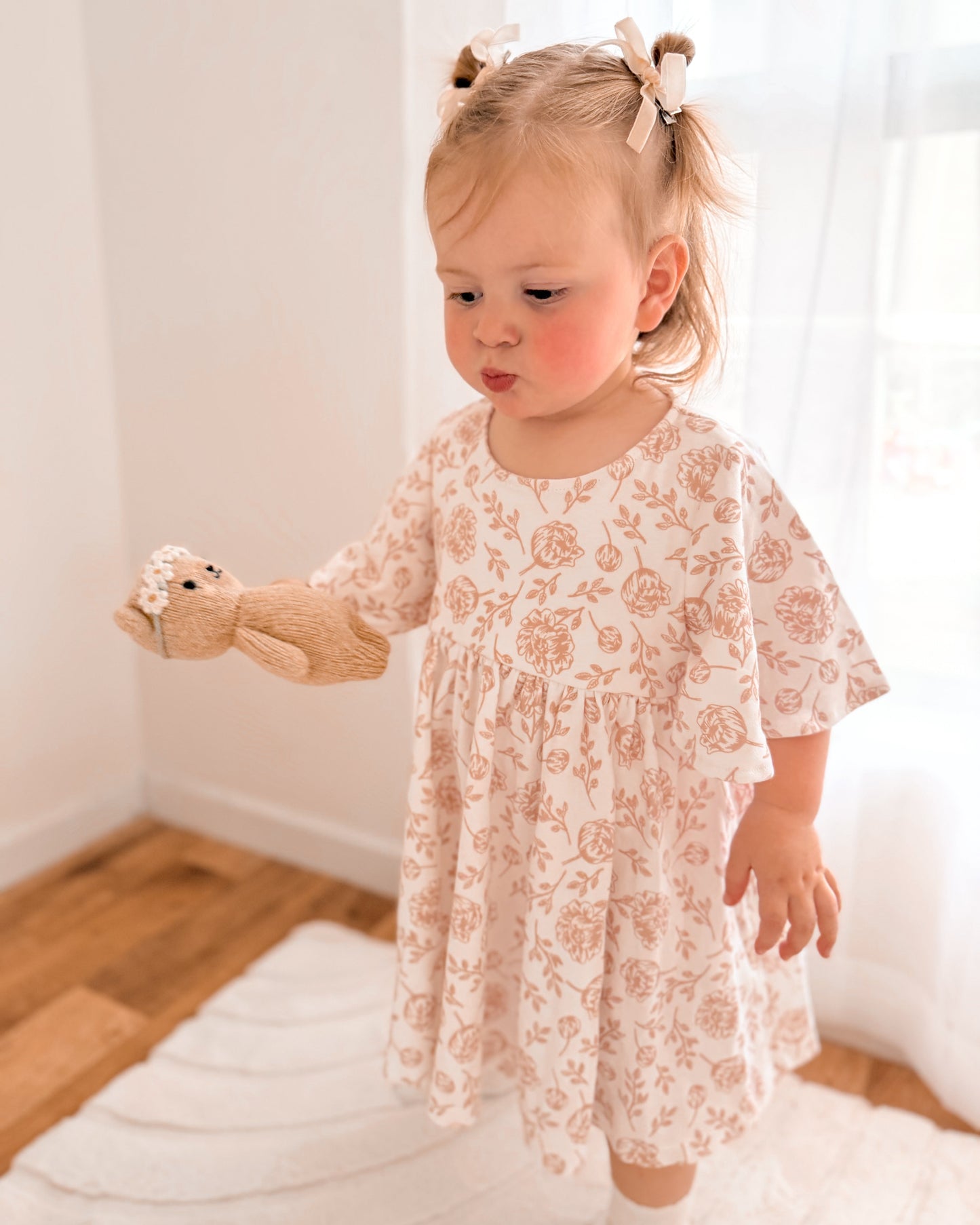 We Fly High Dress - Blush Peony