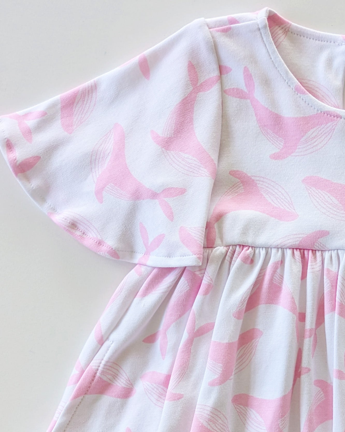 We Fly High Dress - Pink Whale