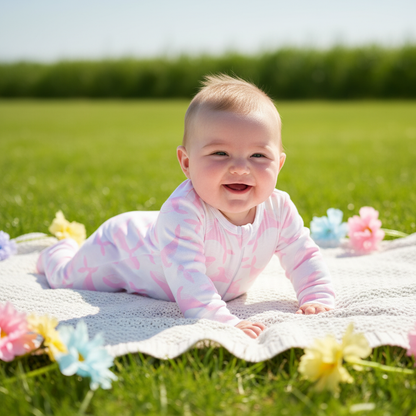 You will be generating high-quality product photos for an online stores product page. The product images should closely match the original products.
      Here is the prompt (IMPORTANT!): """Create a cozy, lifestyle-style image featuring a 6-month-old baby
