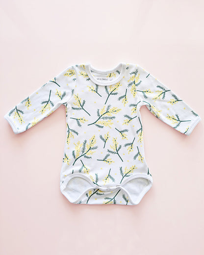 Long Sleeve Bodysuit - Wattle