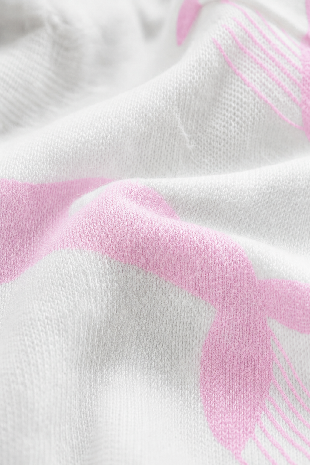 Organic Singlet Bodysuit - Pink Whale