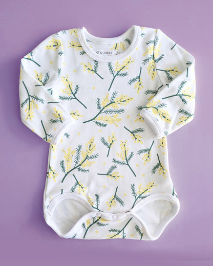 Long Sleeve Bodysuit - Wattle