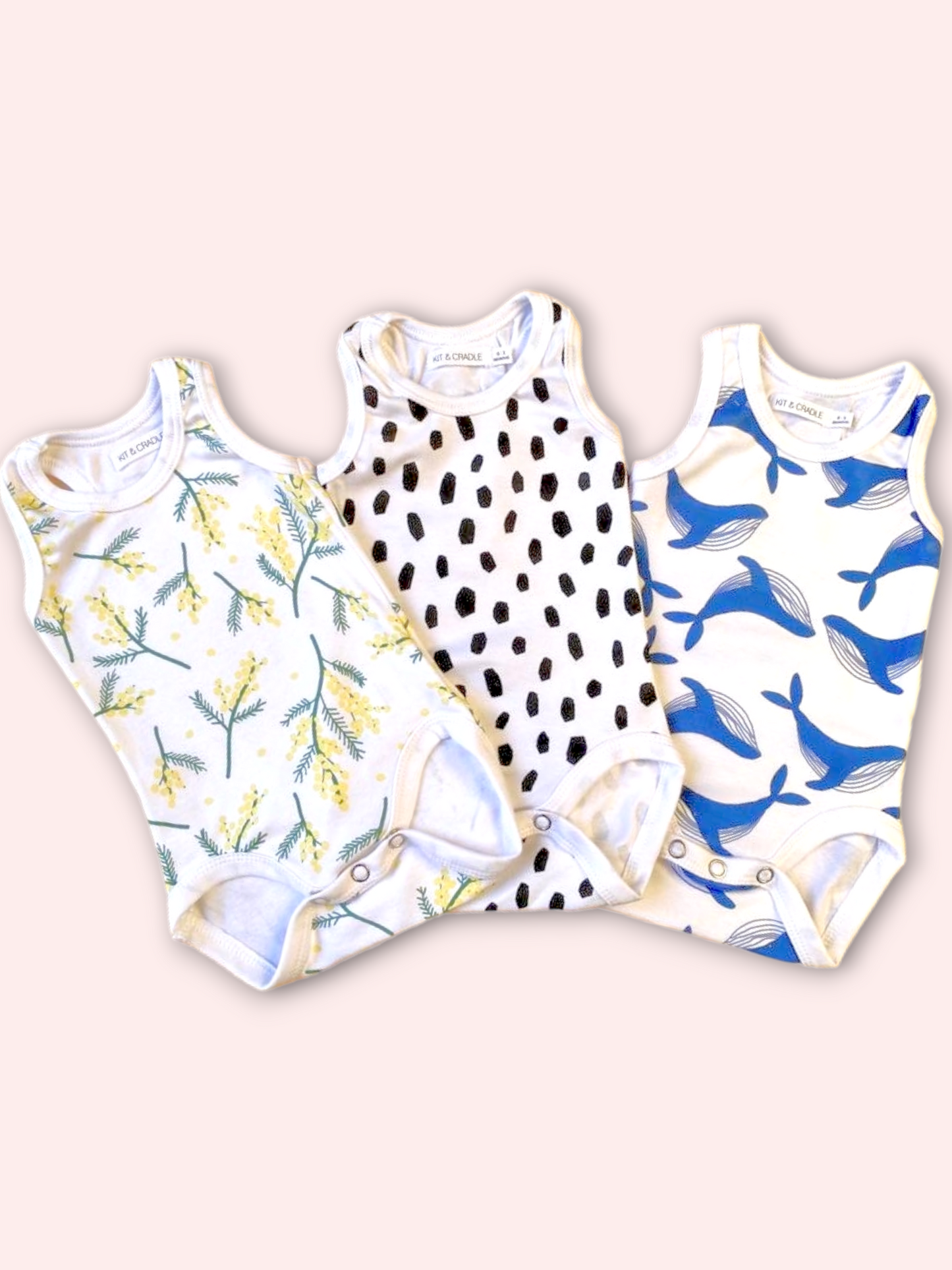 Triple Pack - Singlet Bodysuit Bundle for Boys