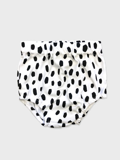 Black Dalmatian Baby Bloomers Kit & Cradle