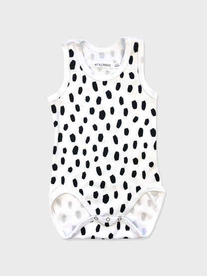 Black Dalmatian Singlet Bodysuit Kit & Cradle