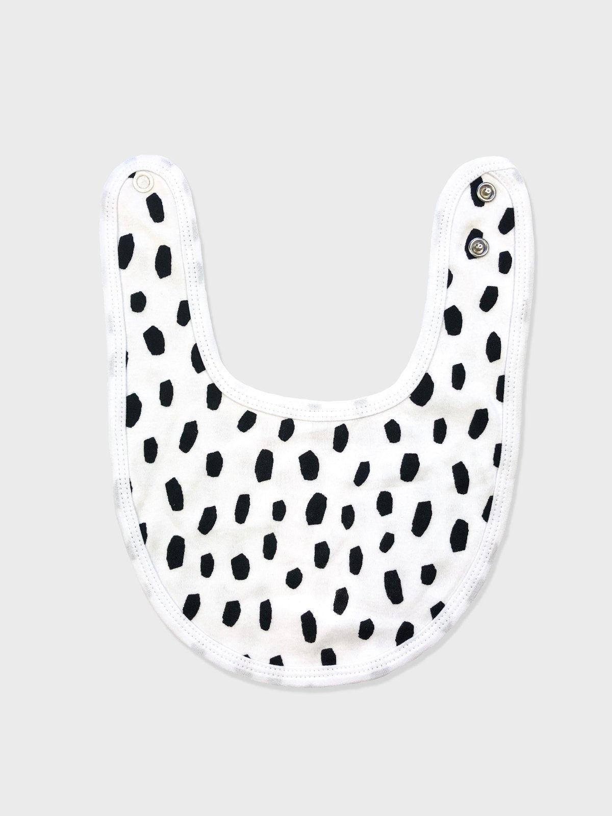 Black Dalmatian Baby Bib Kit & Cradle