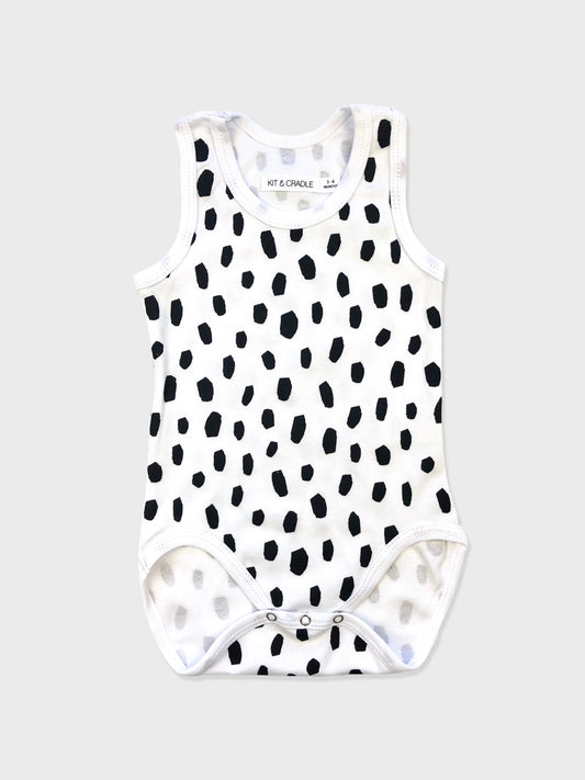 Black Dalmatian Singlet Bodysuit Kit & Cradle