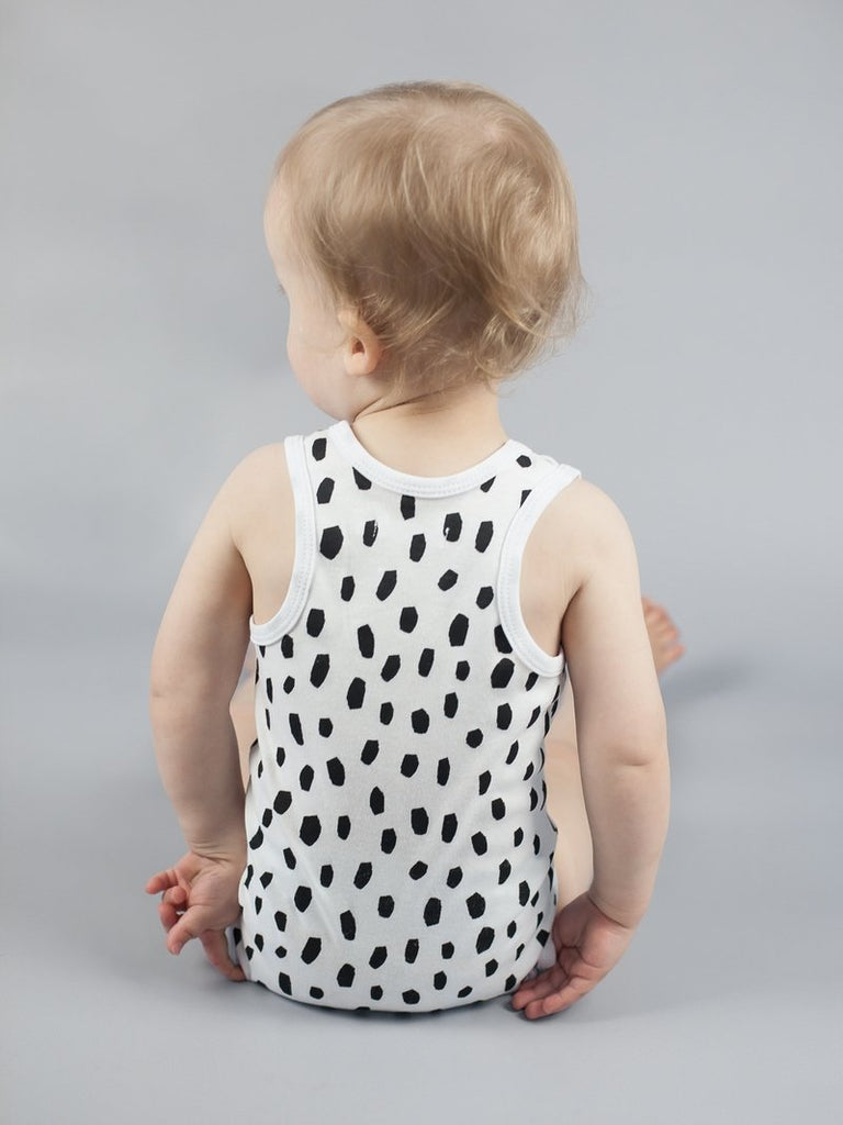 Black Dalmatian Singlet Bodysuit Kit & Cradle