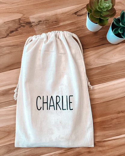 Personalised Calico Bag (add name in note below)