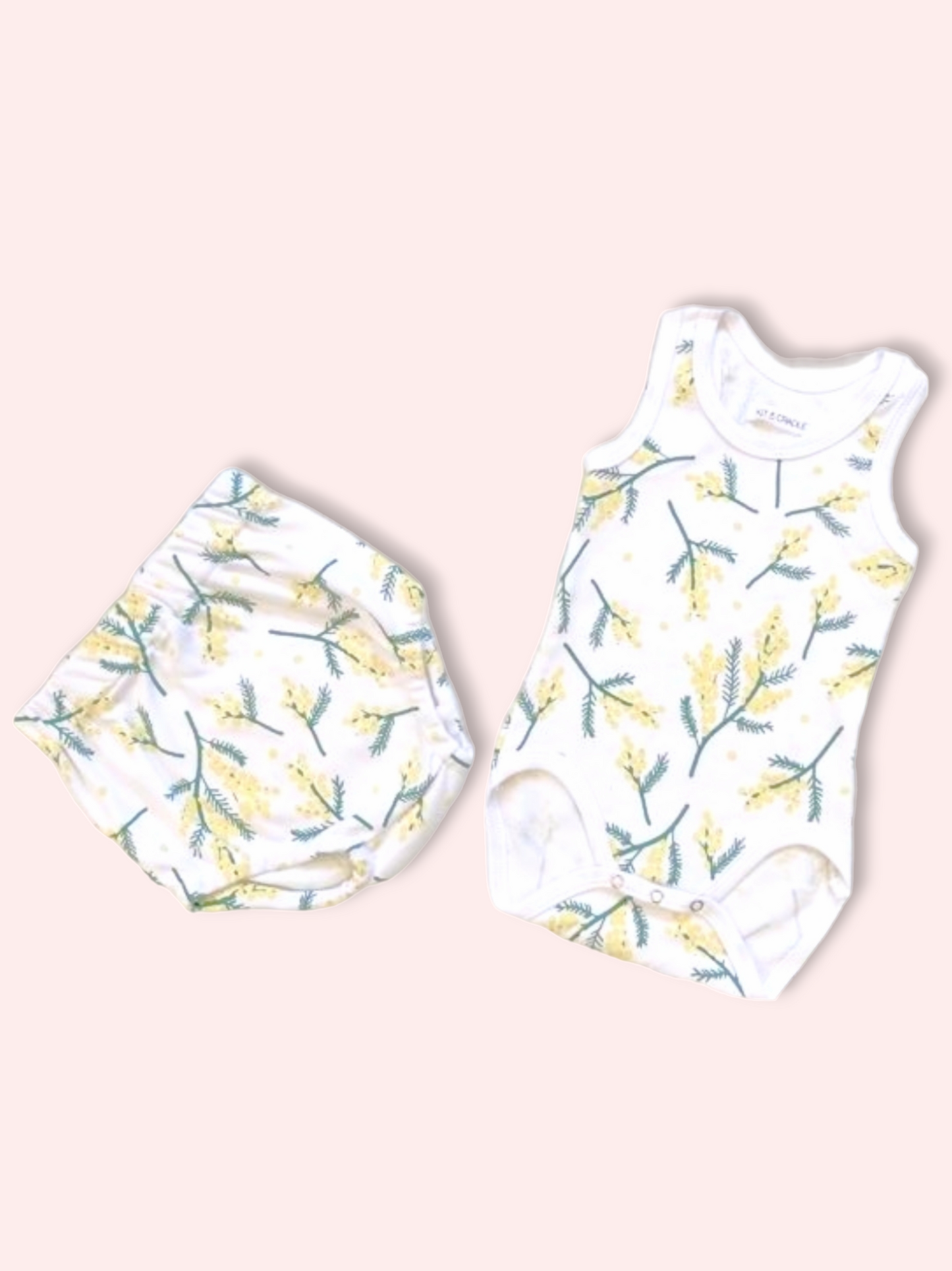 Singlet & Bloomers Set - Wattle