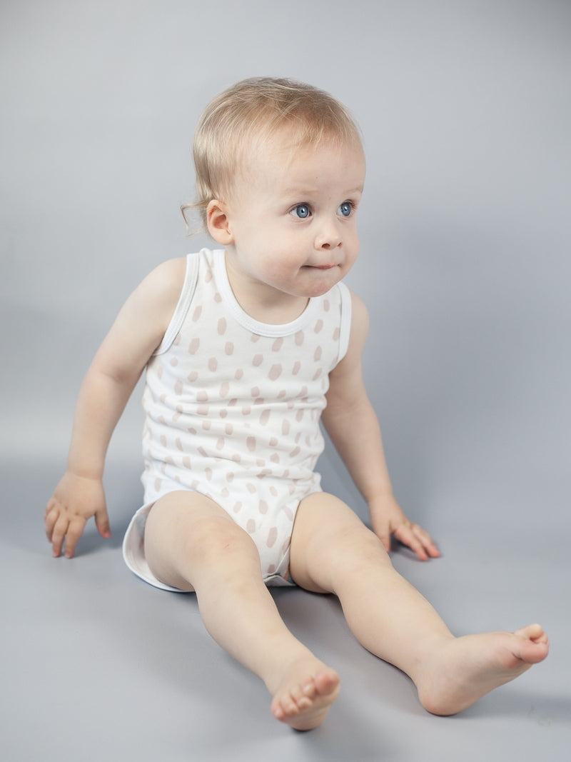 Pink Dalmatian Singlet Bodysuit Kit & Cradle