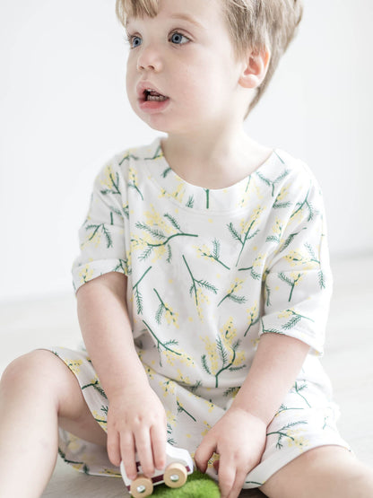 Tee & Shorts Set - Wattle