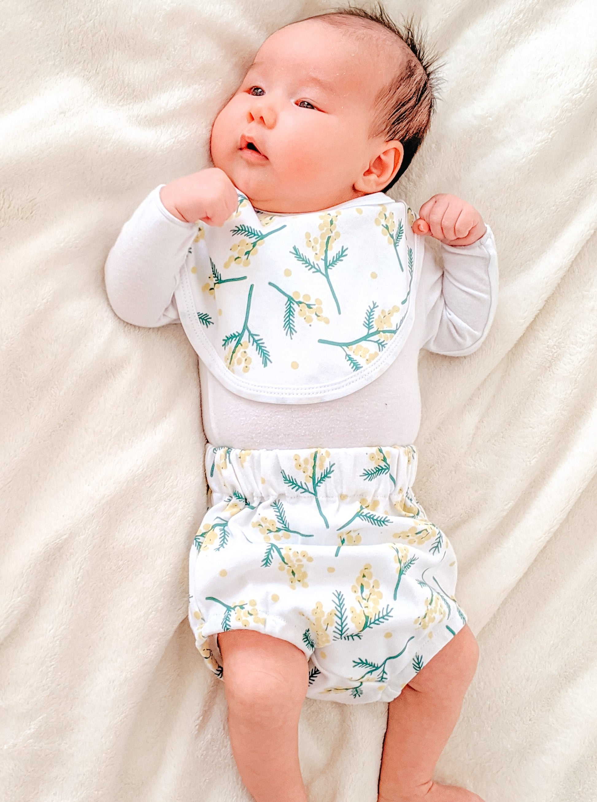 Australiana print baby clothes