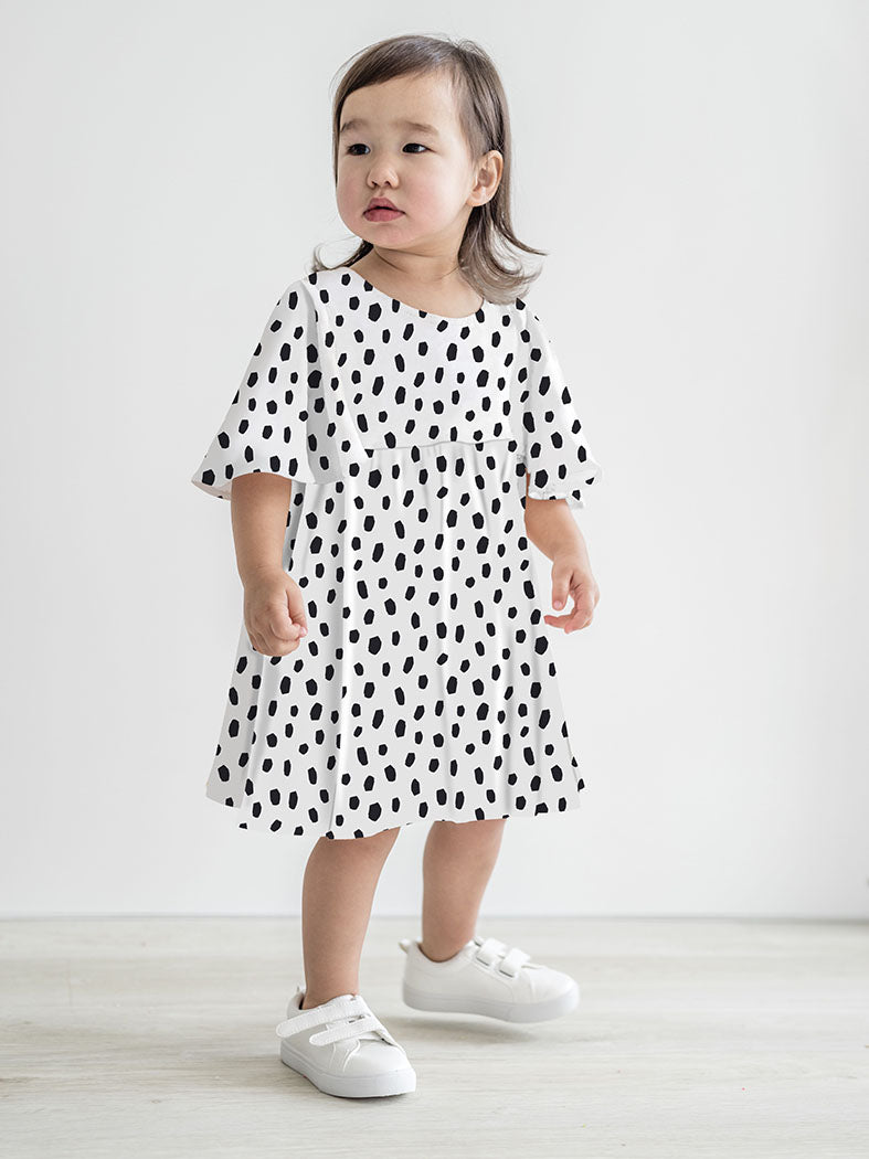 We Fly High Dress - Black Cheetah
