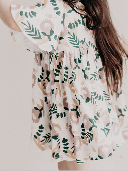 We Fly High Dress - Protea