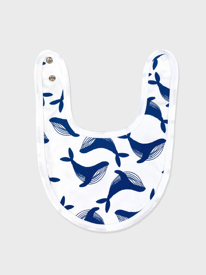 Baby Bib - Whale