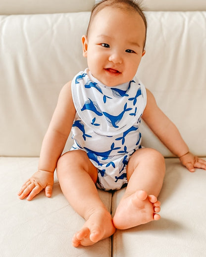 Bib & Bloomers Set - Whale