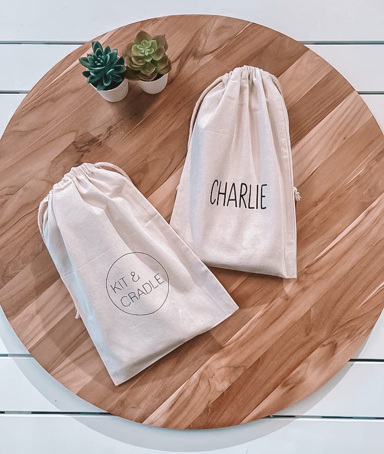 Personalised Calico Bag (add name in note below)