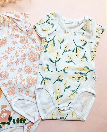 SALE Short Sleeve Bodysuit - Wattle